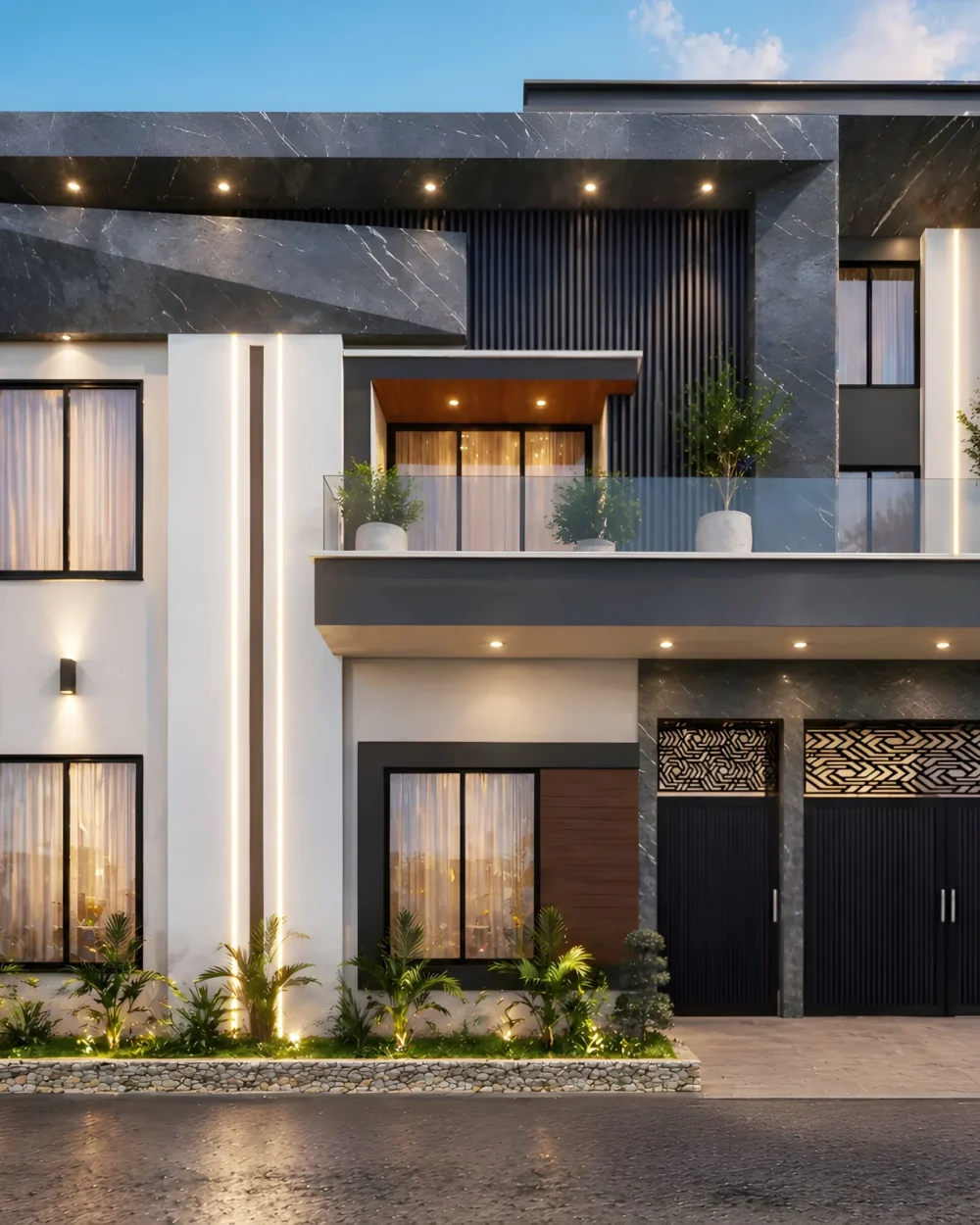 10 Marla house design at Zahir pir