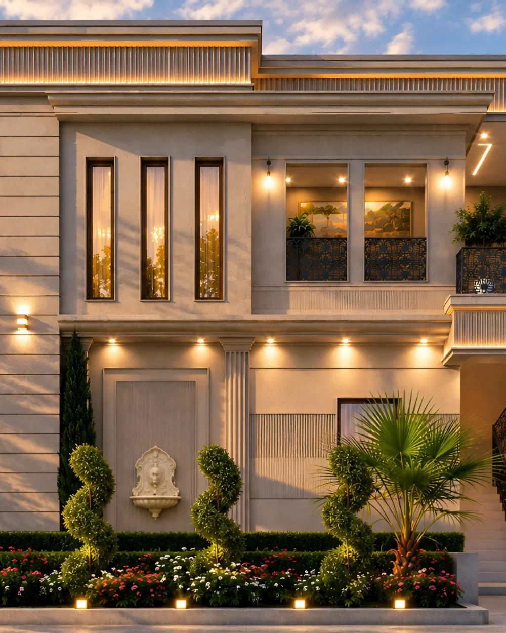 2 Kanal House Design Royal Bashir Garden, RYK