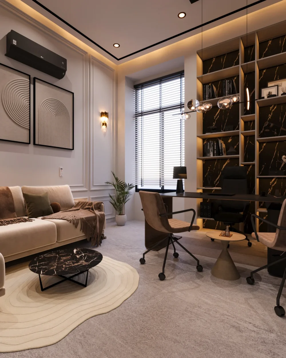 Manager Room interior design rahim yar khan